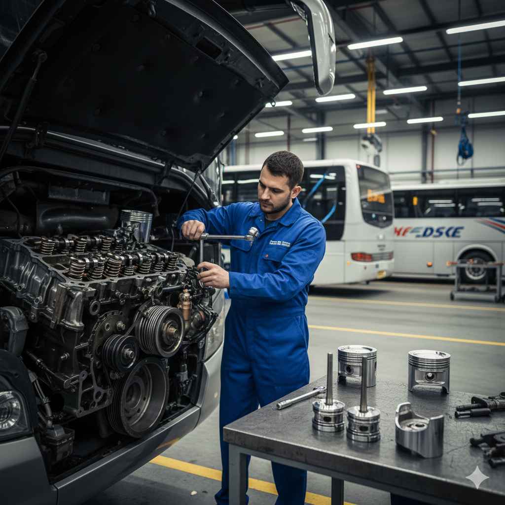 Repuestos para buses según marca y modelo: Cómo elegir los mejores