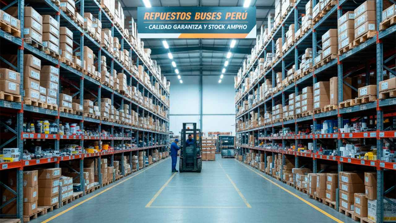 Repuestos para buses en Perú: cómo elegir calidad garantizada y stock amplio