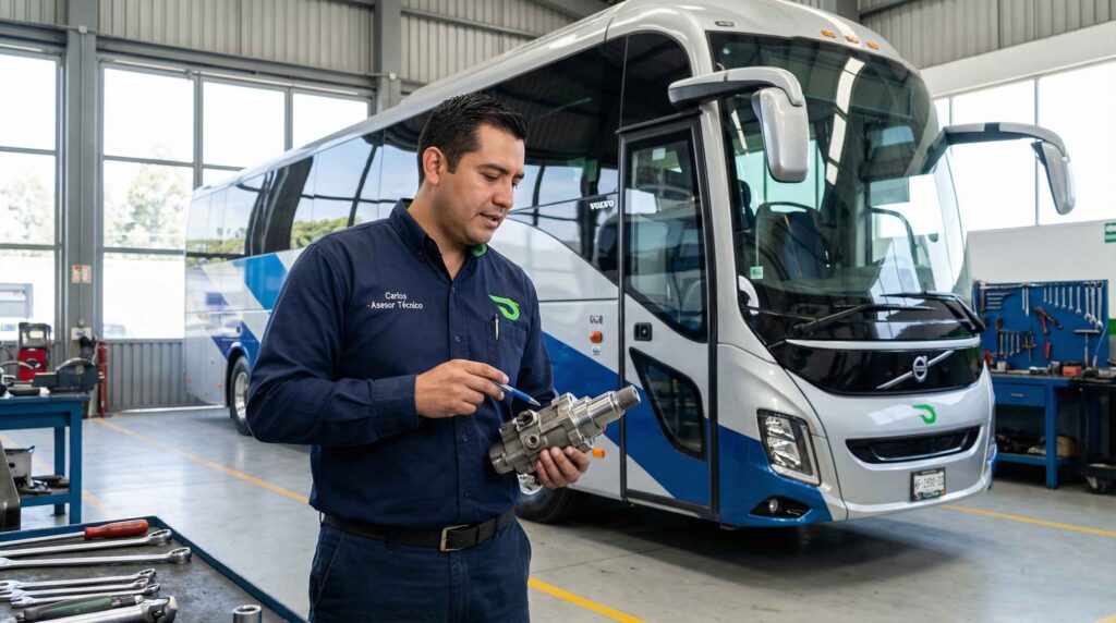Distribuidora autorizada: garantía y confianza en repuestos para buses en Perú