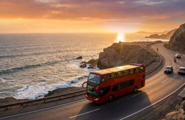 Bus_traveling_panamericana_highway_9fd4aa54b0_11zon Mercado peruano de repuestos: soluciones para buses turisticos