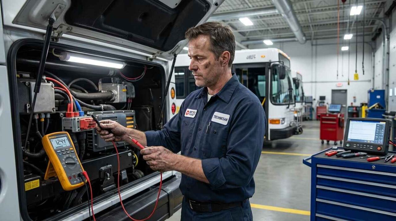 Sistemas eléctricos para buses: conectores y cables confiables