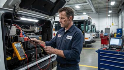 Sistemas eléctricos para buses: conectores y cables confiables