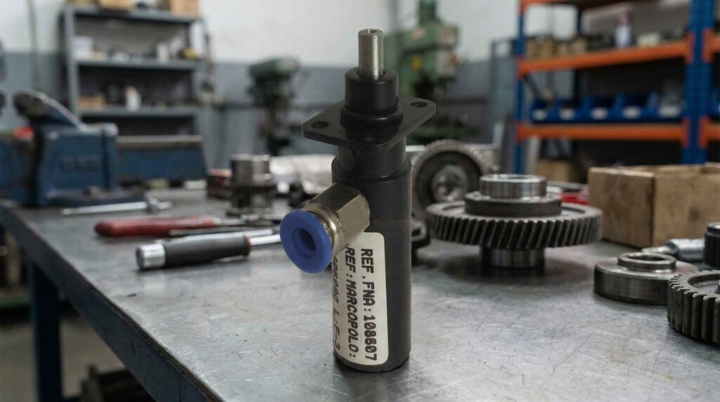 Sistema de bloqueo neumático: pistón trabador G8 de larga durabilidad