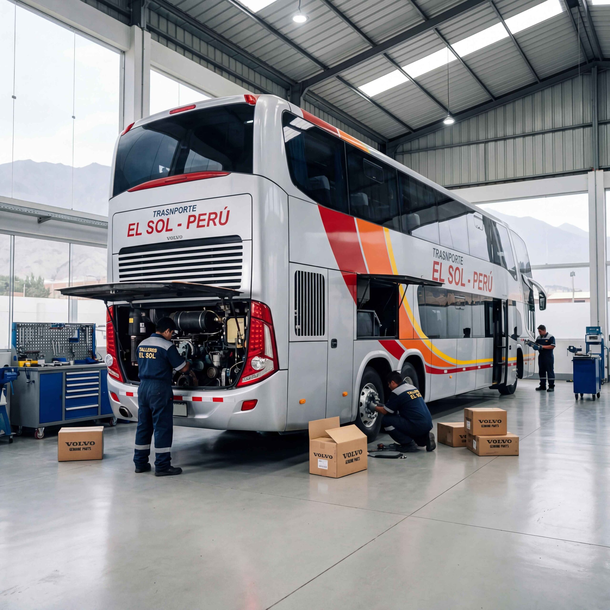Representamos marcas reconocidas en repuestos y accesorios para buses