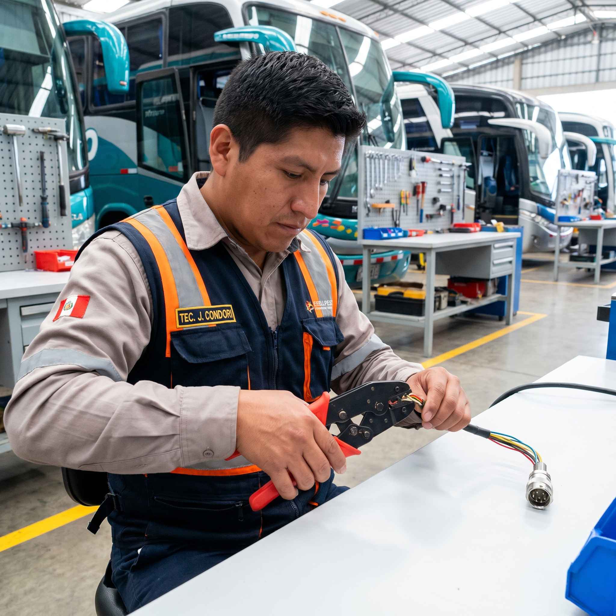 Conectores eléctricos RAINHA para buses: conexión segura y eficiente