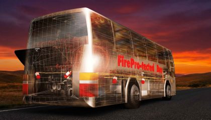 Sistemas contra incendio FIREPRO: protección avanzada para buses y vehículos especiales