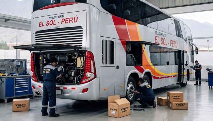 Venta de repuestos para buses con estándares técnicos exigentes