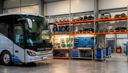 Accesorios y componentes para buses: amplio portafolio para todo tipo de unidades