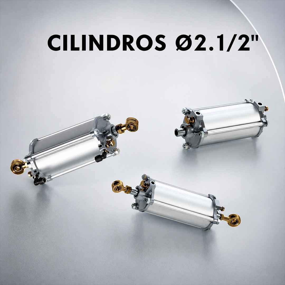 Cilindros neumáticos para buses: soluciones para sistemas de puertas y seguridad