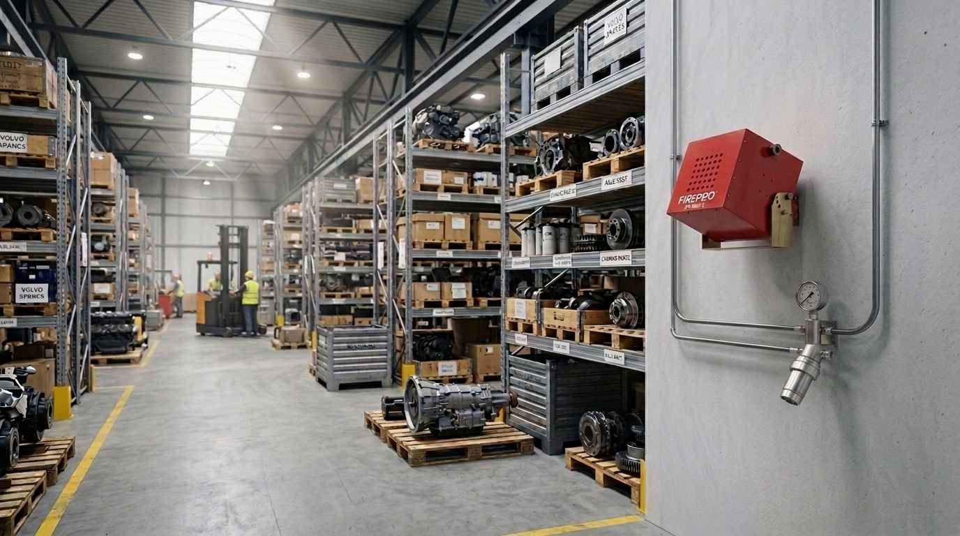 Protección FirePro: Asegura tu maquinaria y almacenes Protección FirePro: Asegura tu maquinaria y almacenes