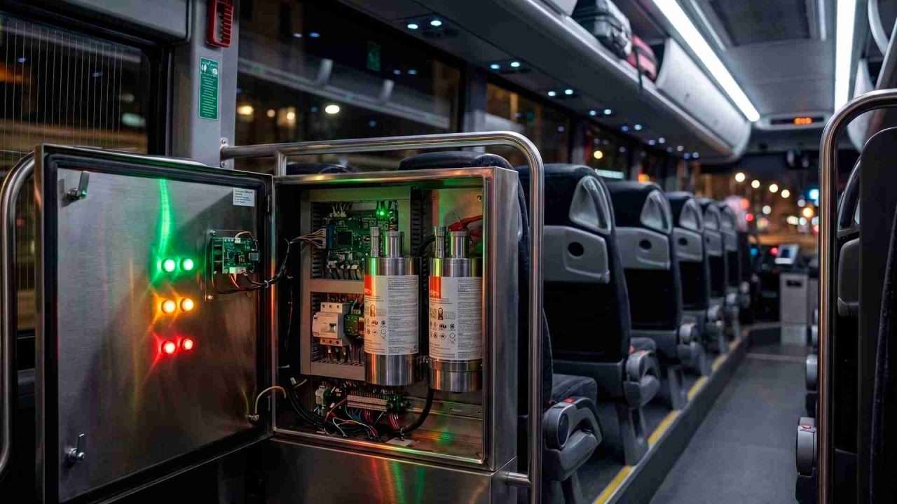 Sistema de supresión de incendios FirePro: Aplicaciones más importantes en buses