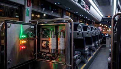 Sistema de supresión de incendios FirePro: Aplicaciones más importantes en buses