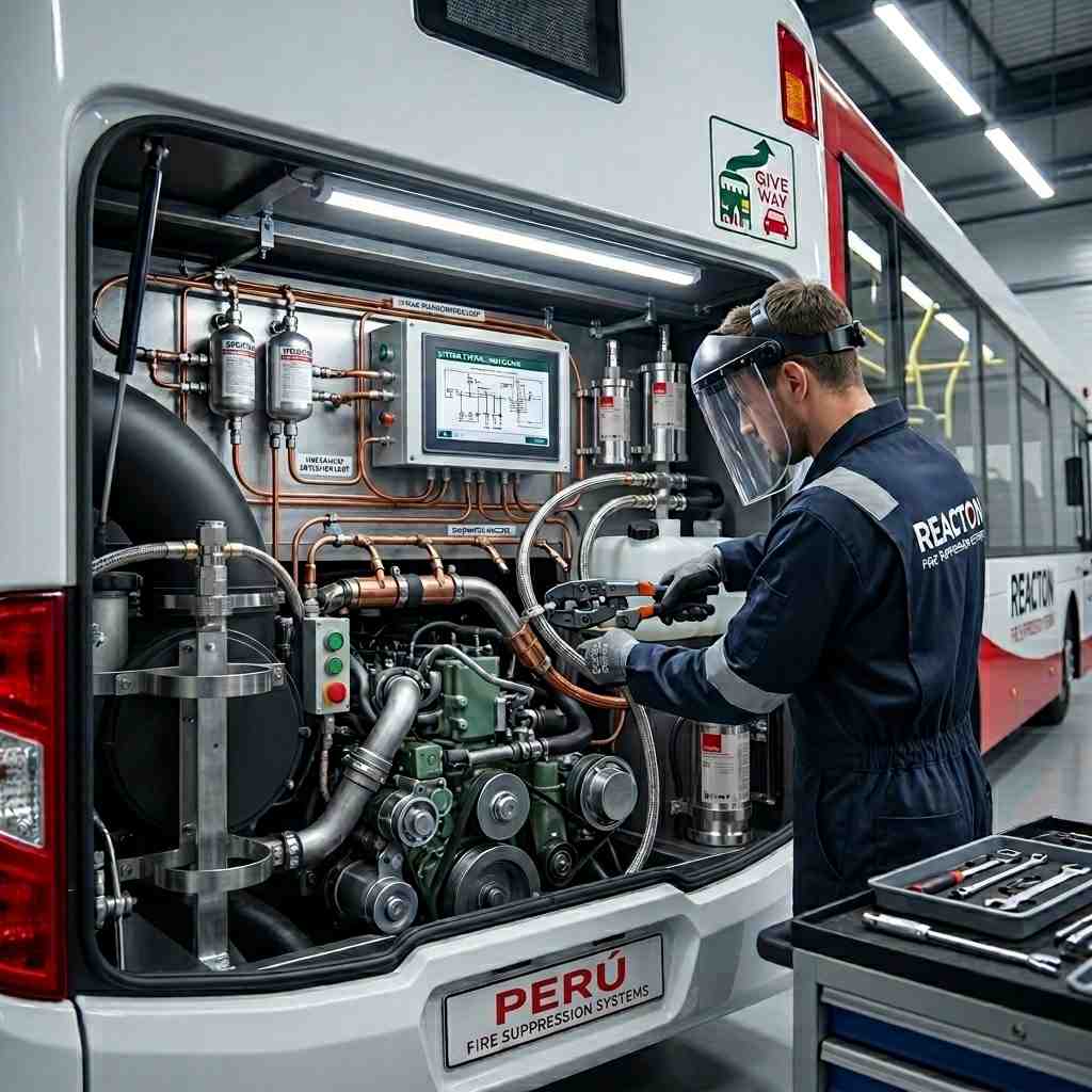 Tecnología FirePro: Seguridad avanzada para flotas de buses