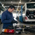 Cómo aumentar la disponibilidad de una flota: repuestos, seguridad e iluminación que reducen riesgos operativos
