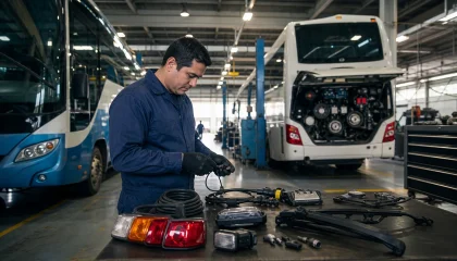 Cómo aumentar la disponibilidad de una flota: repuestos, seguridad e iluminación que reducen riesgos operativos
