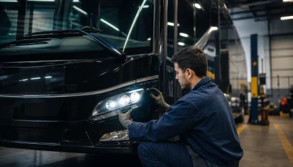 Iluminación Braslux para buses: beneficios de la tecnología LED en transporte pesado