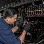Cómo prevenir fallas eléctricas en buses: conectores y conexiones