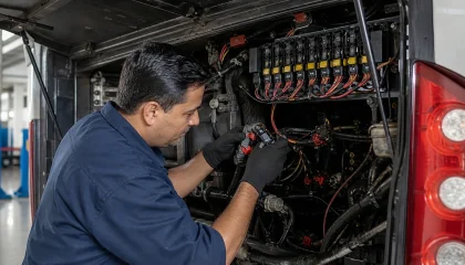 Cómo prevenir fallas eléctricas en buses: conectores y conexiones