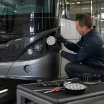 Iluminación LED en buses: mantenimiento y cuidados
